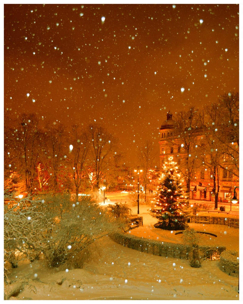 Es schneit Foto & Bild  europe, scandinavia, sweden Bilder auf 