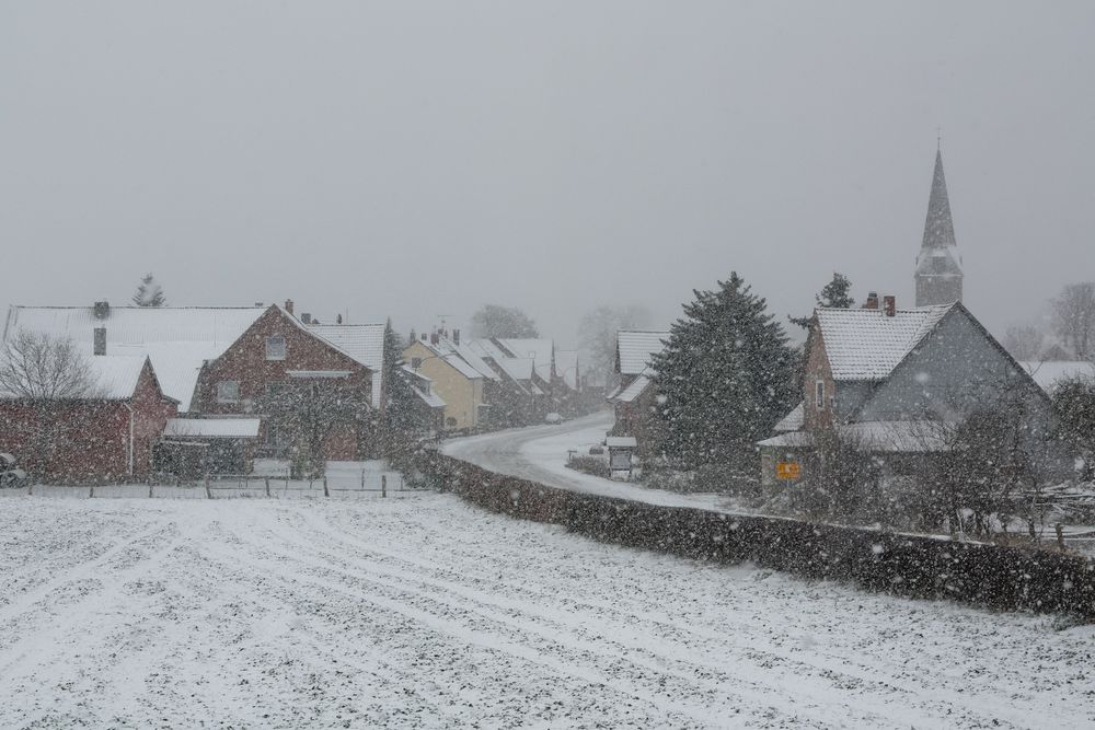 Es schneit gar sehr...