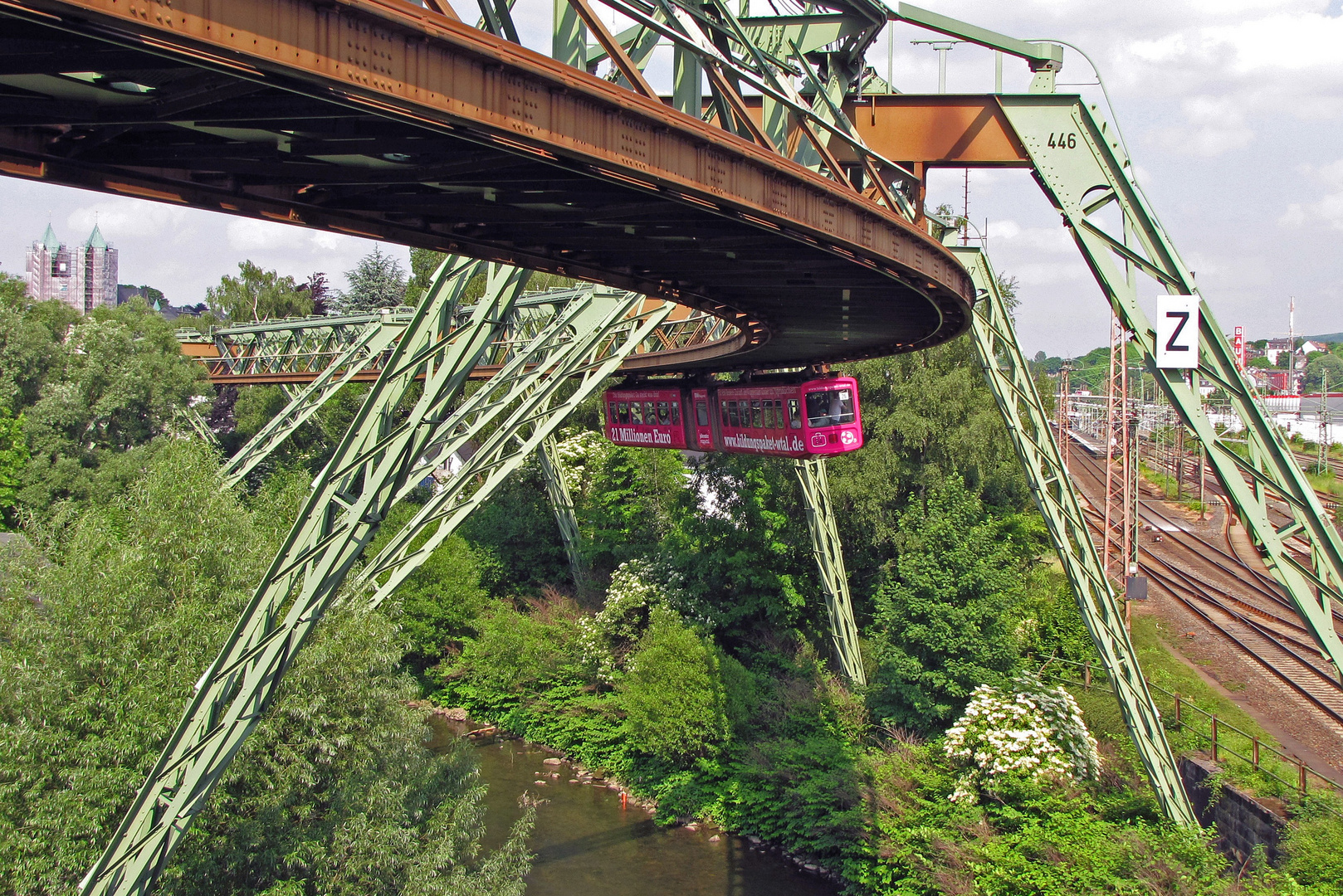 es schwebt sich schön in Wuppertal