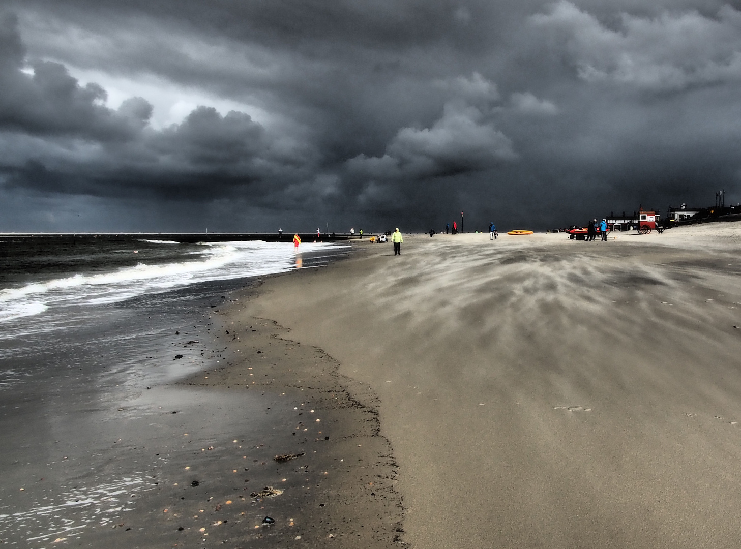 Es soll ja heute Sturm kommen … 