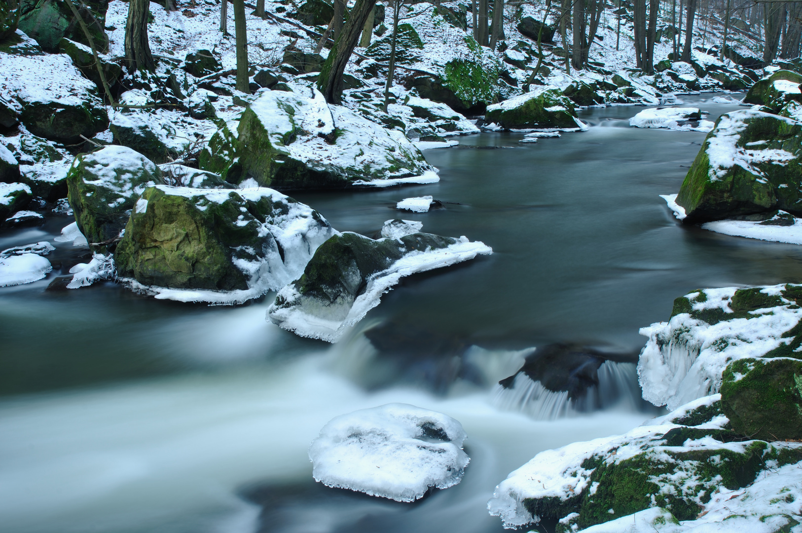 Es taut im Wesenitztal