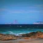 Es Vedra - Ibiza von Formentera aus gesehen