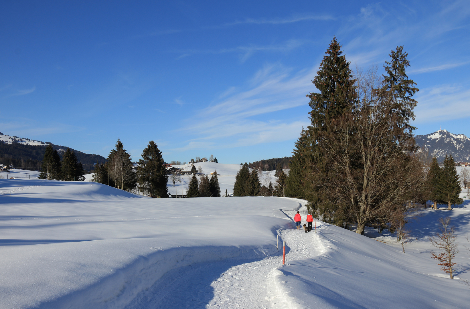 Es war ein herrlicher Wintertag