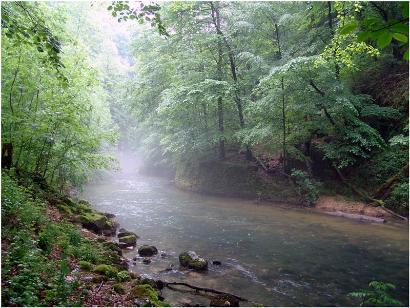 Es war ein schöner Montag in der Taubenlochschlucht..