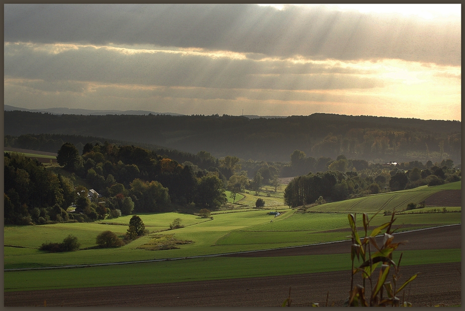 Es war ein sonniger Herbsttag...