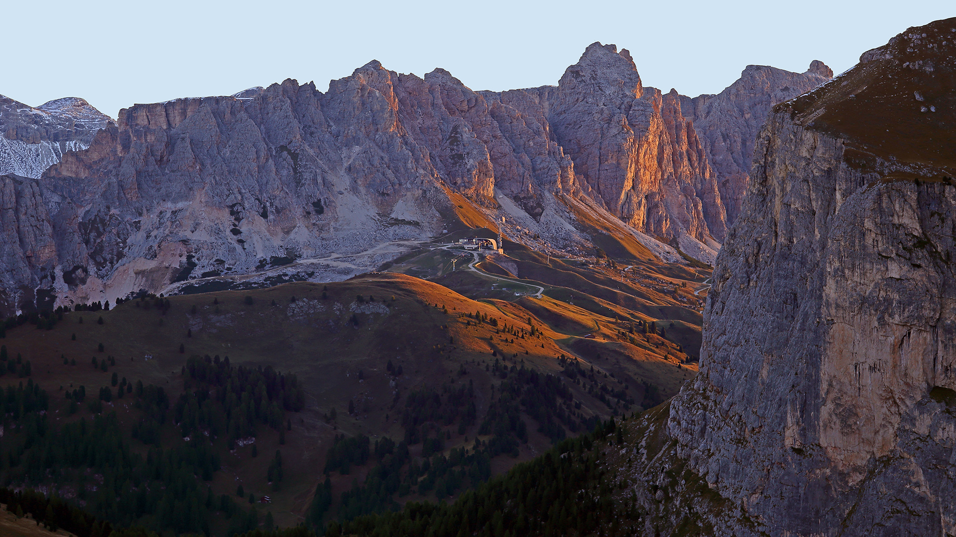 Es war eines der letzten "Großen Dolomitenbilder" im Herbst 2017...