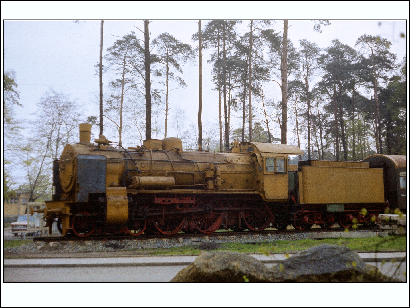 Es war einmal da stand die 38 2267 noch im Kiefernwald