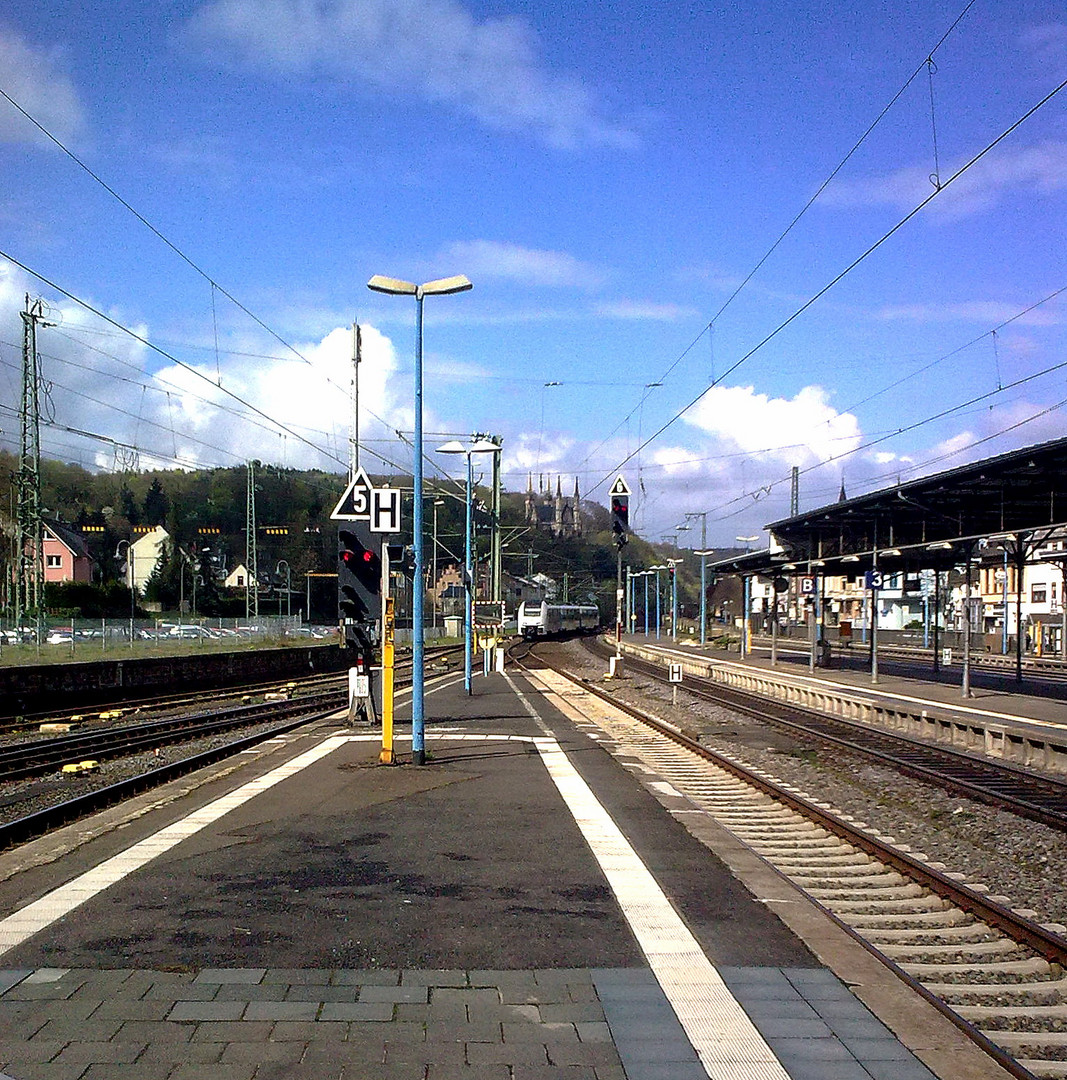 es war einmal ein Bahnhof