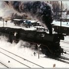 Es war einmal Winter, die Eisenbahn und Schnee