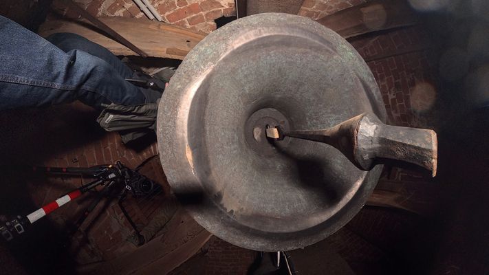 Es war eng dort oben...