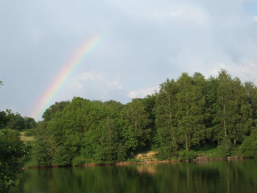 es war kein Regen in Sicht