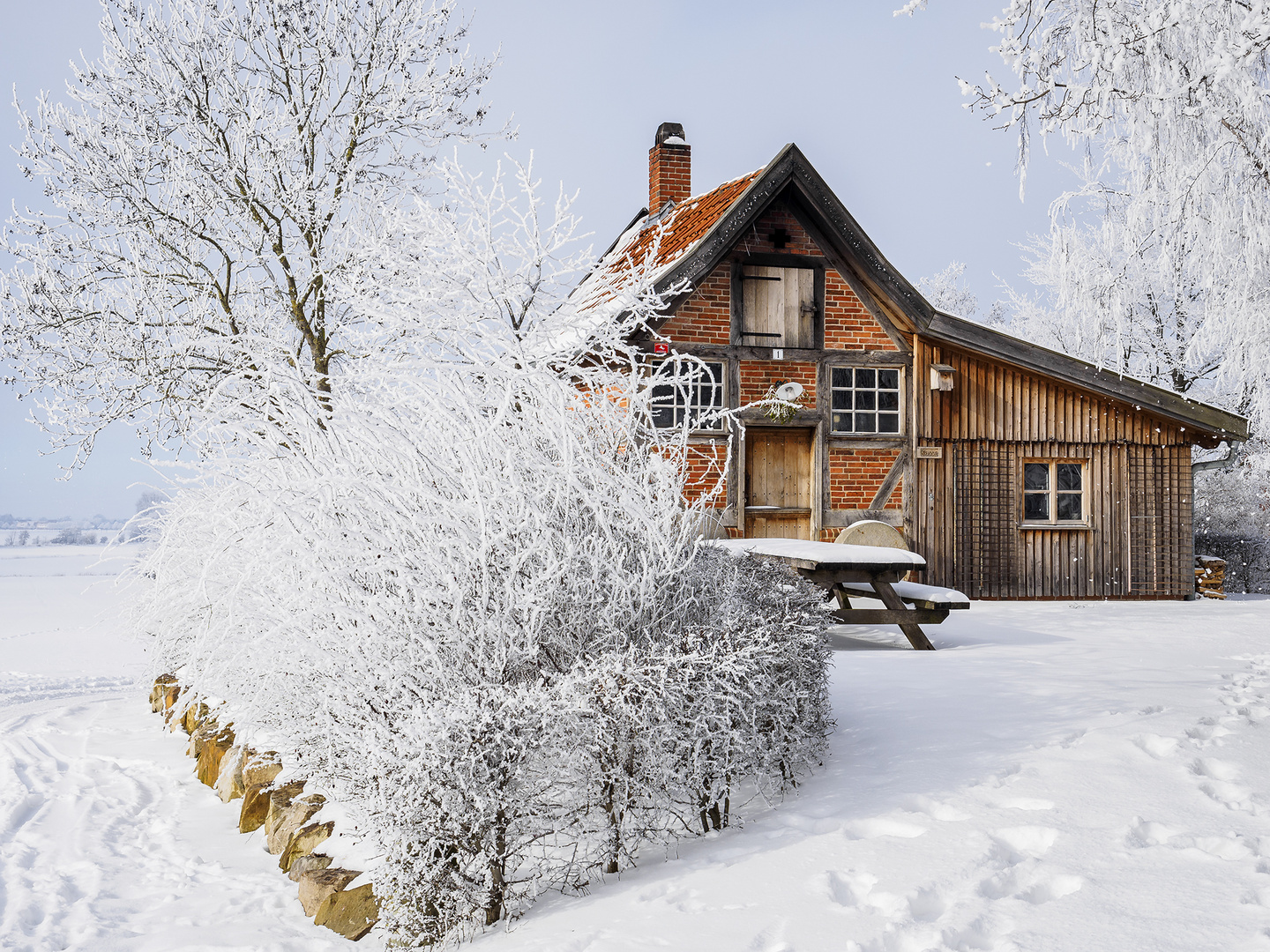 es war kurz und heftig Winter