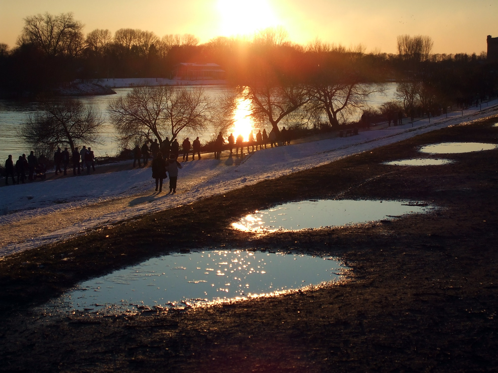 es war wieder eiskalt