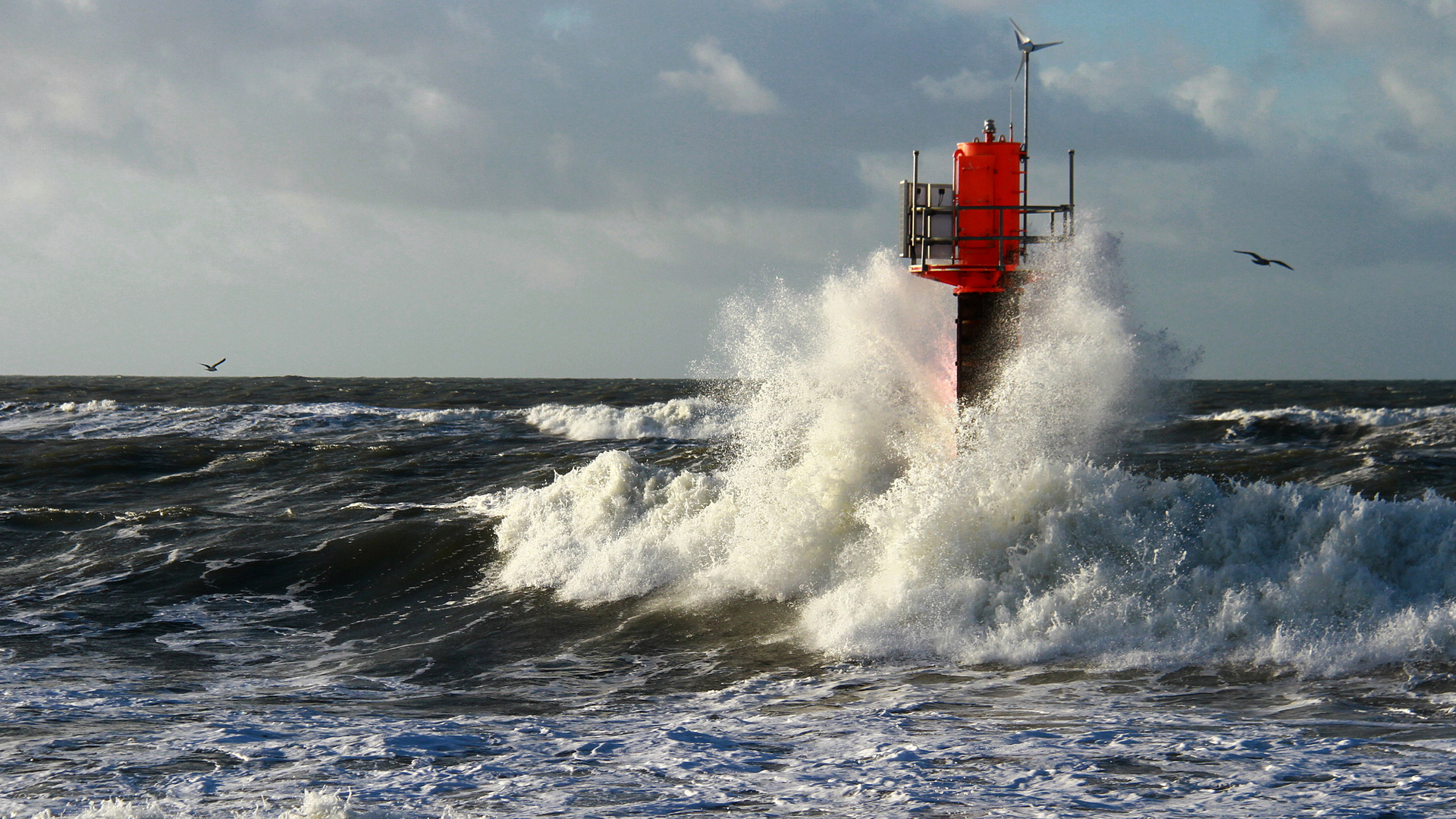 es weht der Wind mit Stärke 6