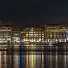 Es "Weihnachtet" an der Binnenalster