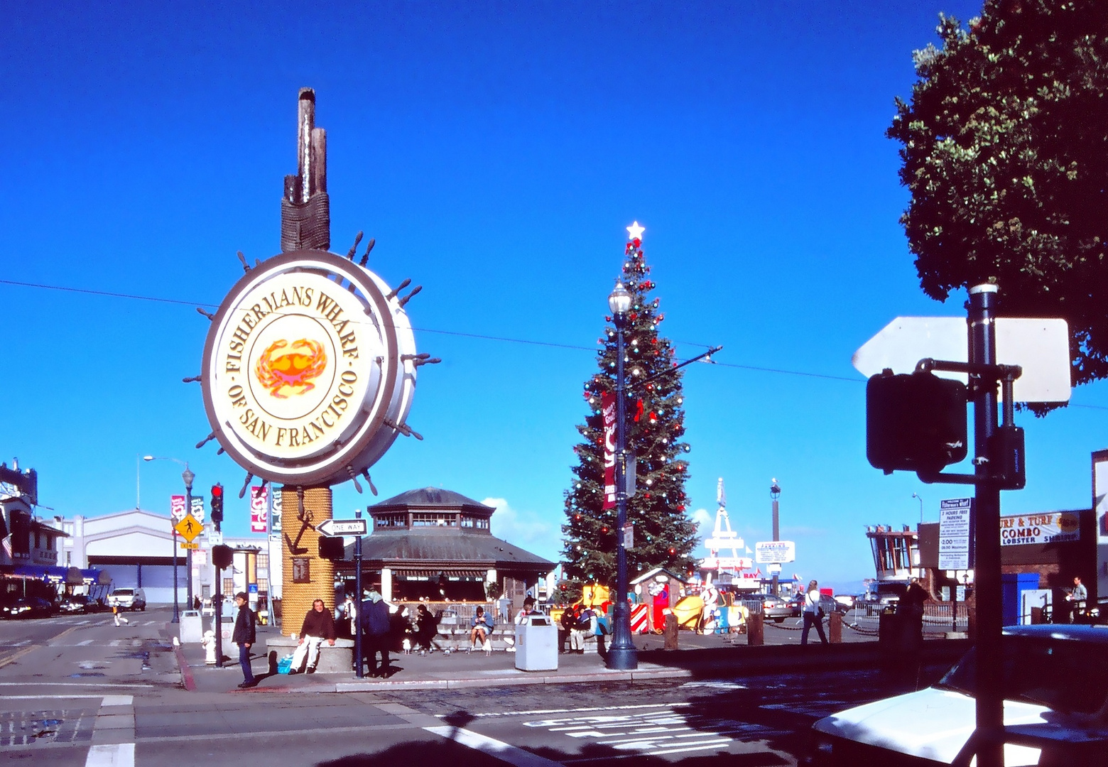 ... es weihnachtete sehr ... Fishermans Wharf