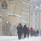 Es wintert am hist. Rathaus