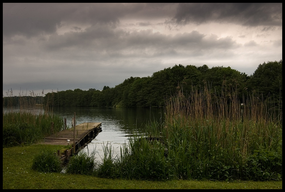 Es wird Abend am Dieksee