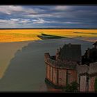 Es wird Abend am Mont-Saint-Michel