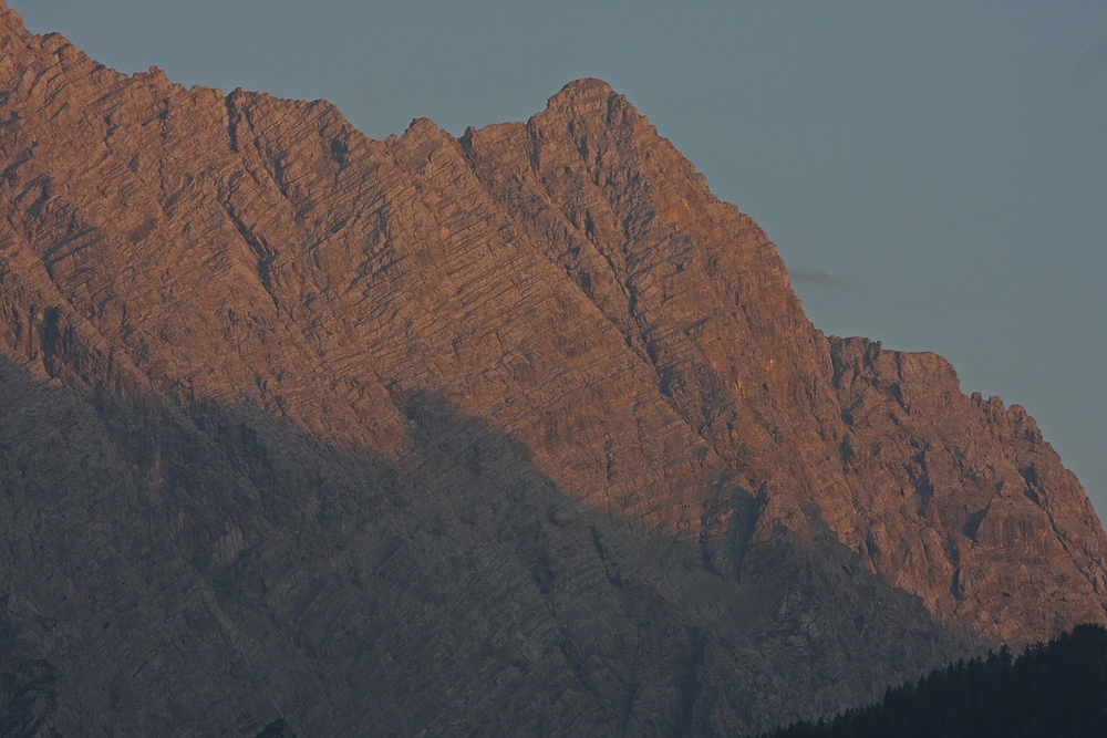 Es wird Abend am Watzmann