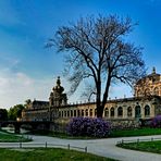 Es wird Abend am Zwinger