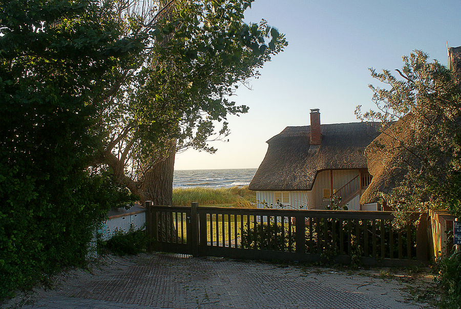 Es wird Abend an der Ostsee / Ahrenshoop Mecklenburg-Vorpommern