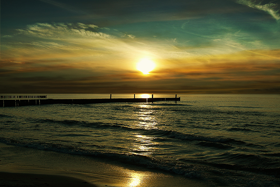 Es wird Abend an der Ostsee - Nienhagen M/V