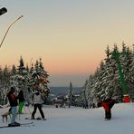 Es wird Abend auf dem Skihang II