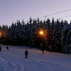 Es wird Abend auf dem Skihang III