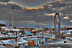 Es wird Abend auf der Wiesn