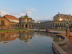 Es wird Abend im Zwinger