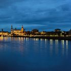 Es wird Abend in Dresden