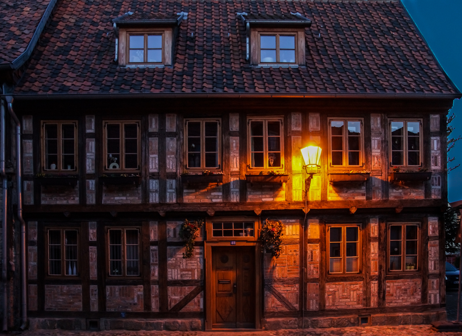 es wird Abend - Quedlinburg/Ostharz