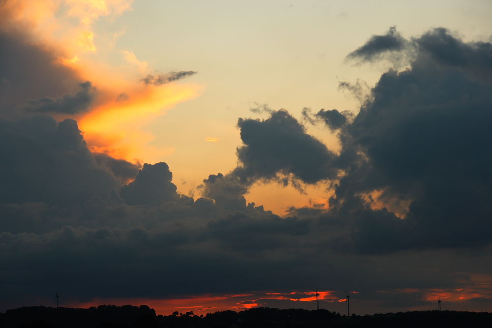 Es wird Abend (und naß)...