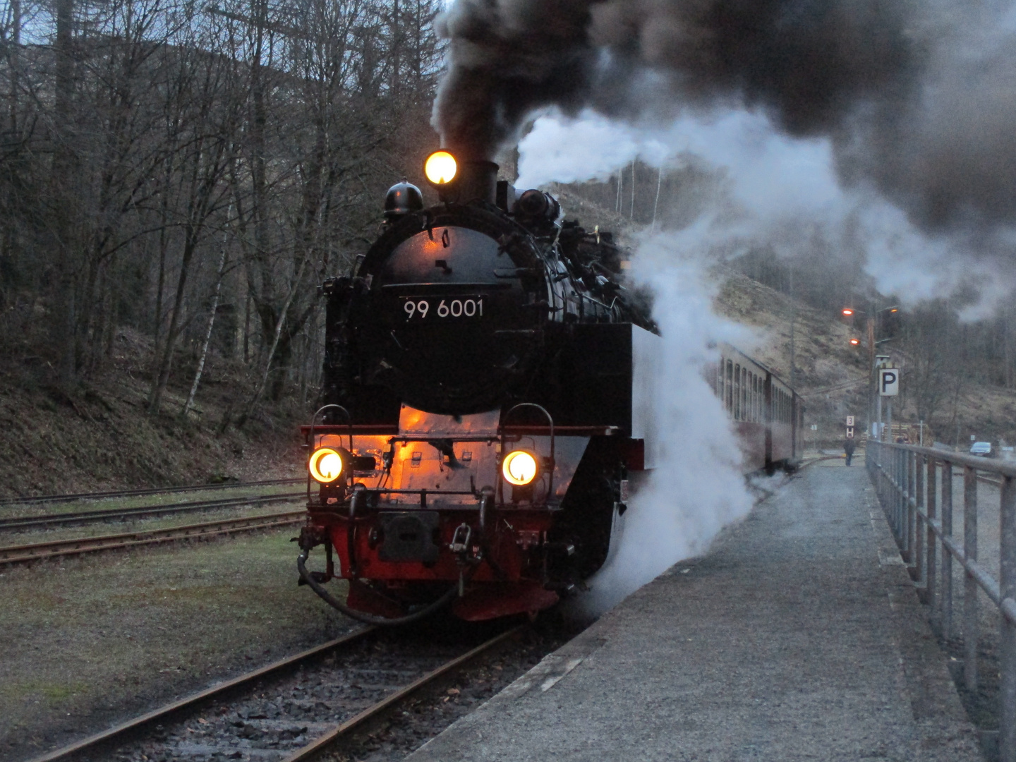 Es wird abends wieder heller in Eisfelder Talmühle.