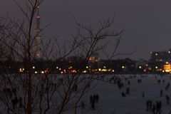 Es wird dunkel auf der Alster