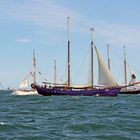 Es wird eng vor Warnemünde auf der Hanse Sail 2019