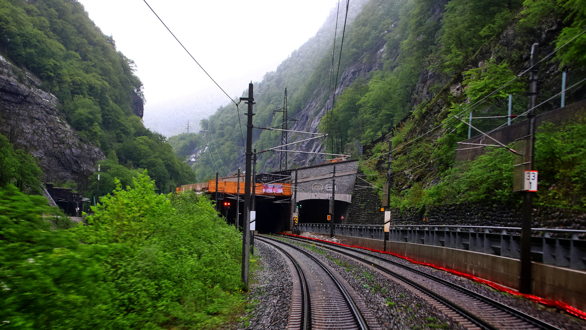 Es wird eng zwischen Ofenauer Tunnel und Sulzau