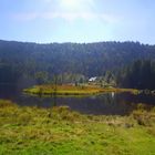 Es wird Feierabend am kleinen Arbersee