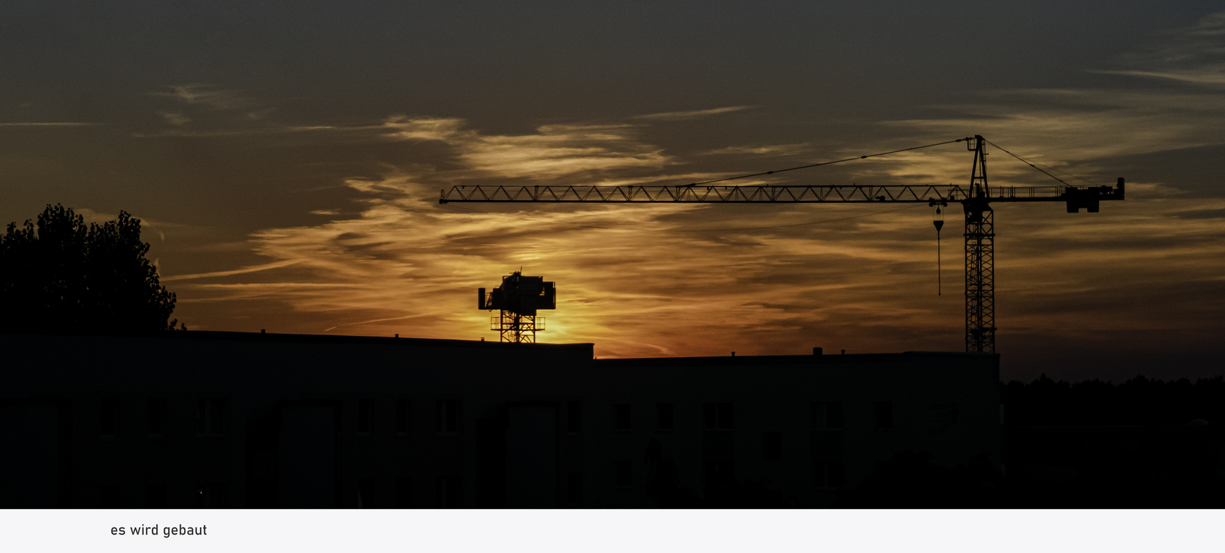 es wird gebaut