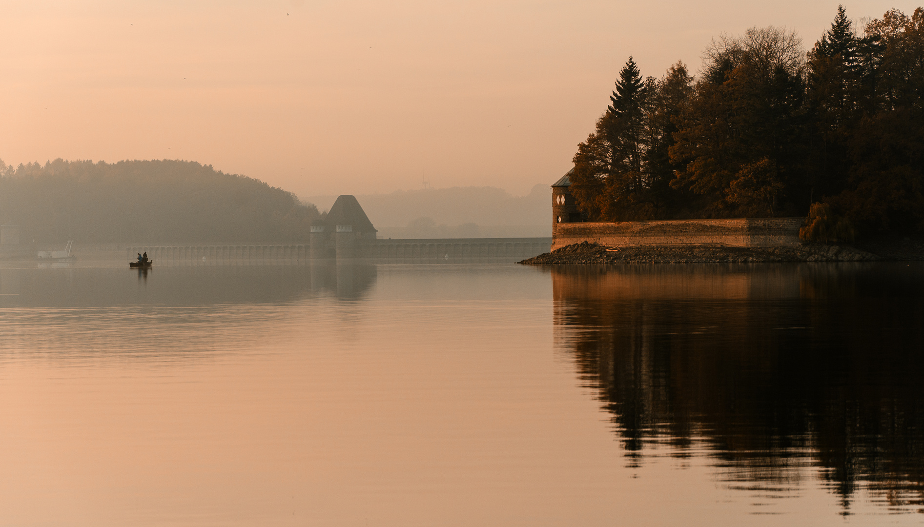 Es wird Herbst am Möhnesee