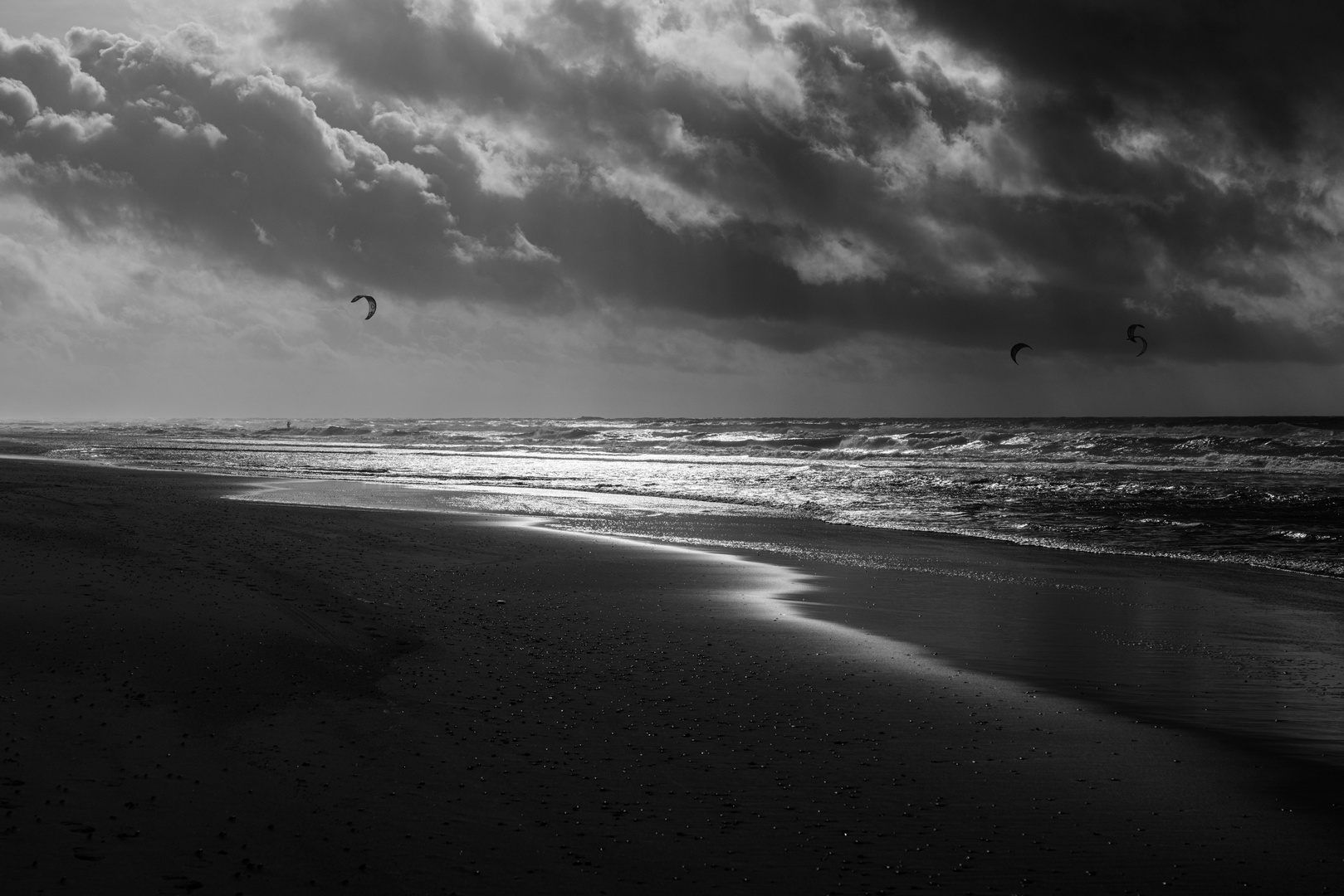 Es wird Herbst am Strand