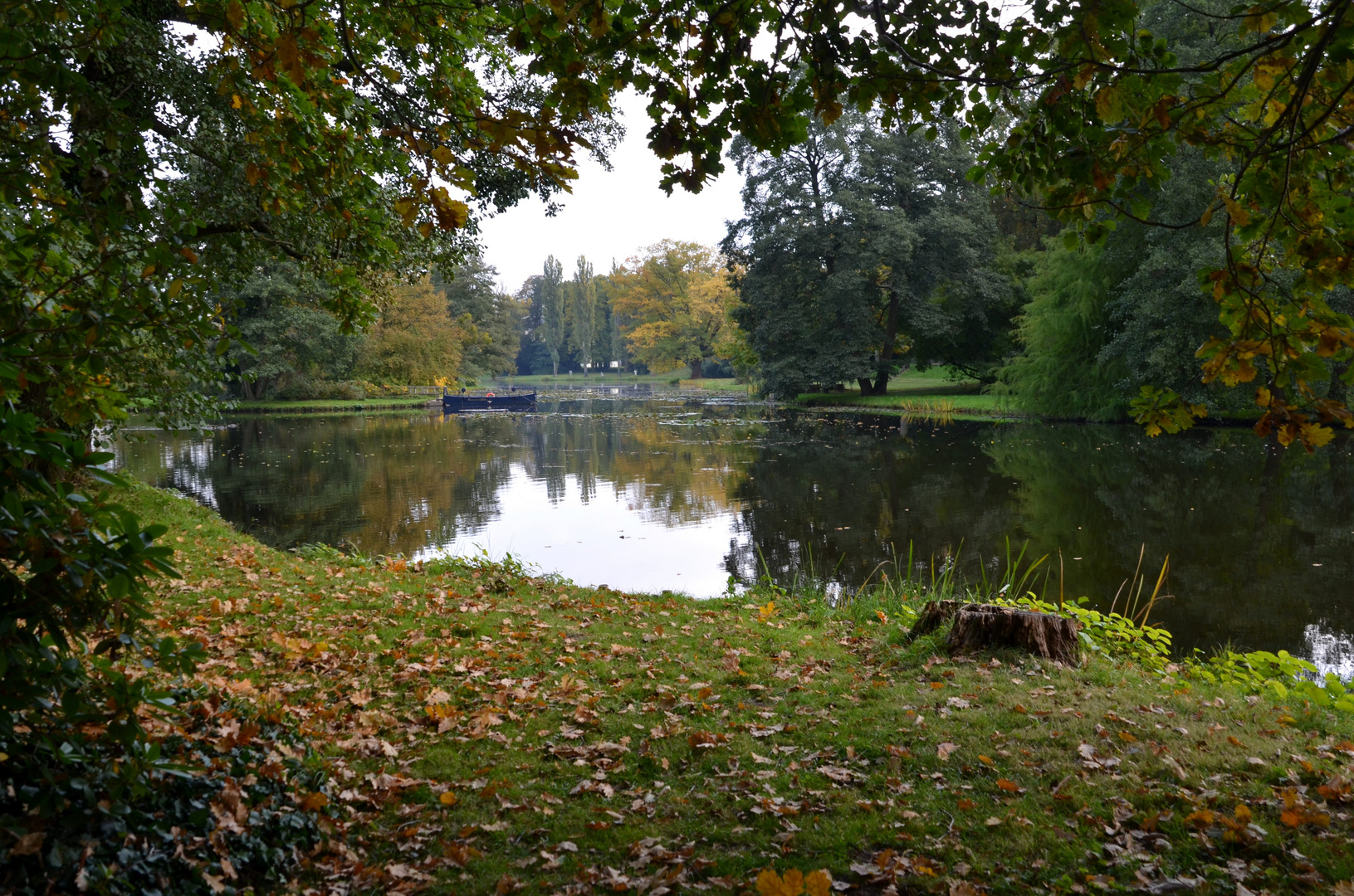 es wird Herbst im Gartenreich