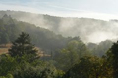 Es wird Herbst im Taunus:  Erster Nebel 01
