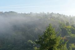 Es wird Herbst im Taunus:  Erster Nebel 02