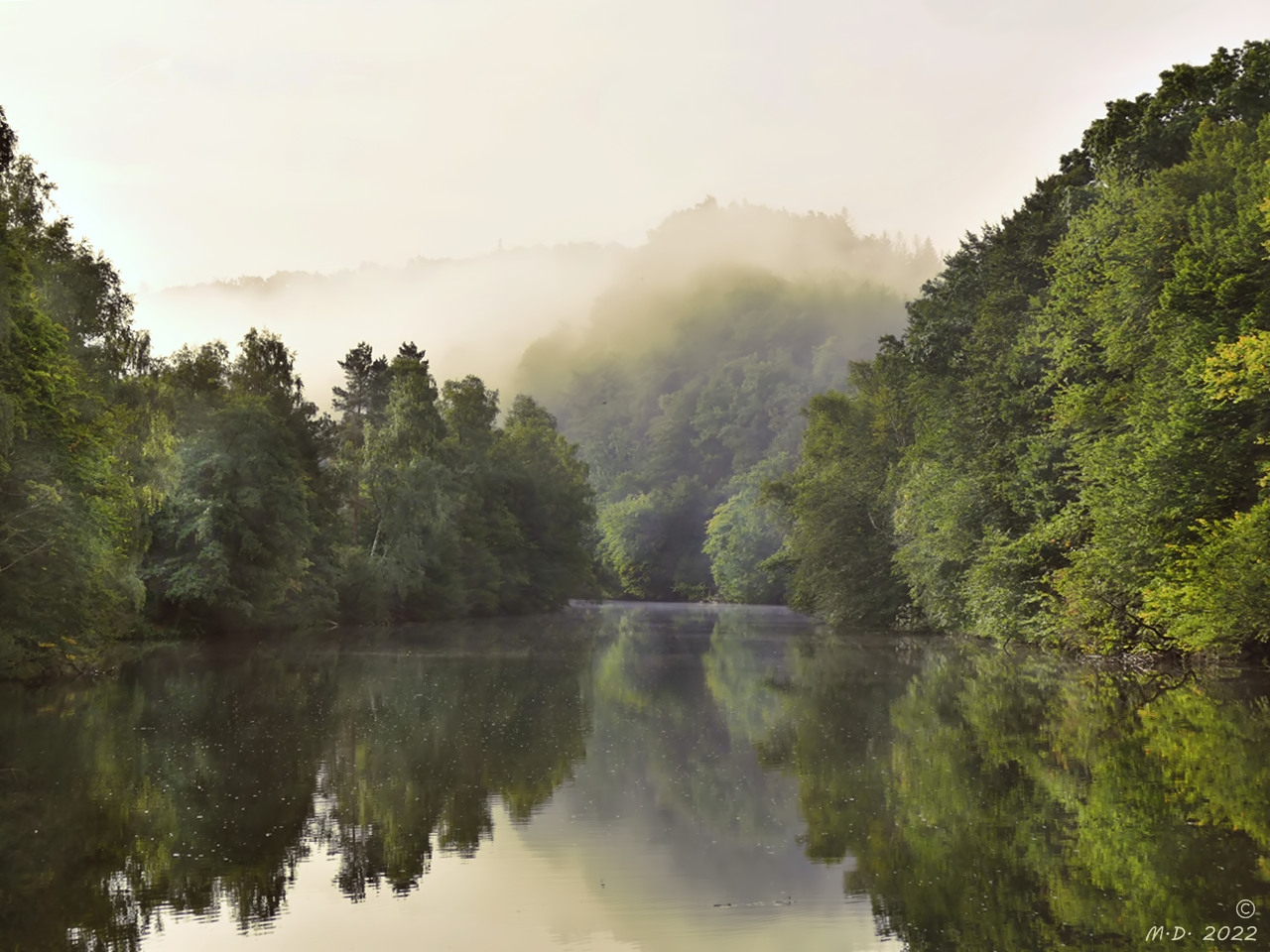 Es wird herbstlich am See.