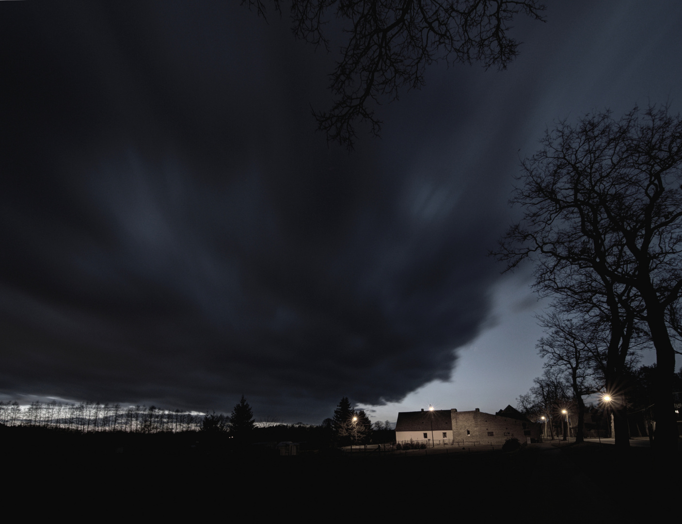 Es wird keinen Regen geben.