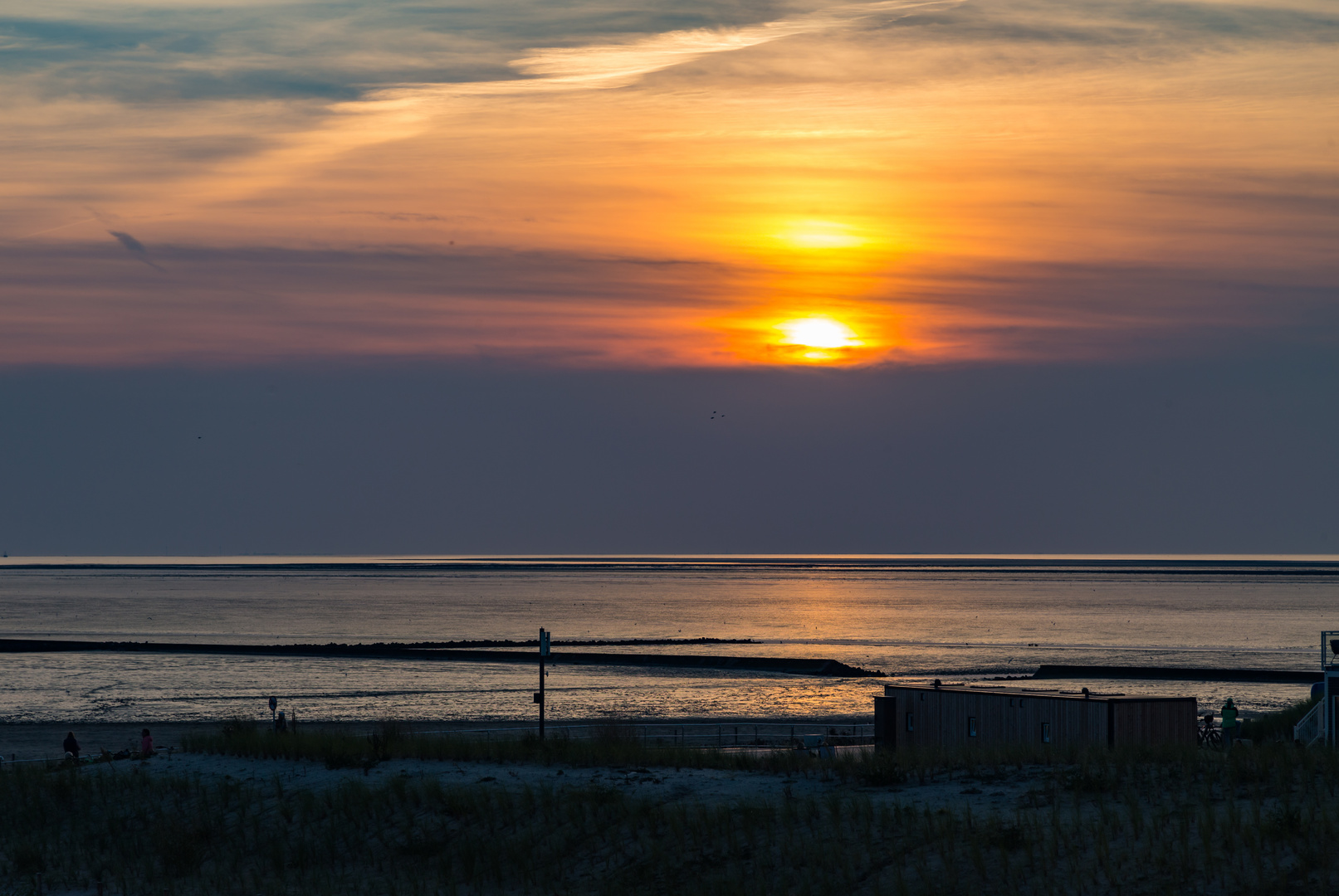 Es wird Nacht am Wattenmeer