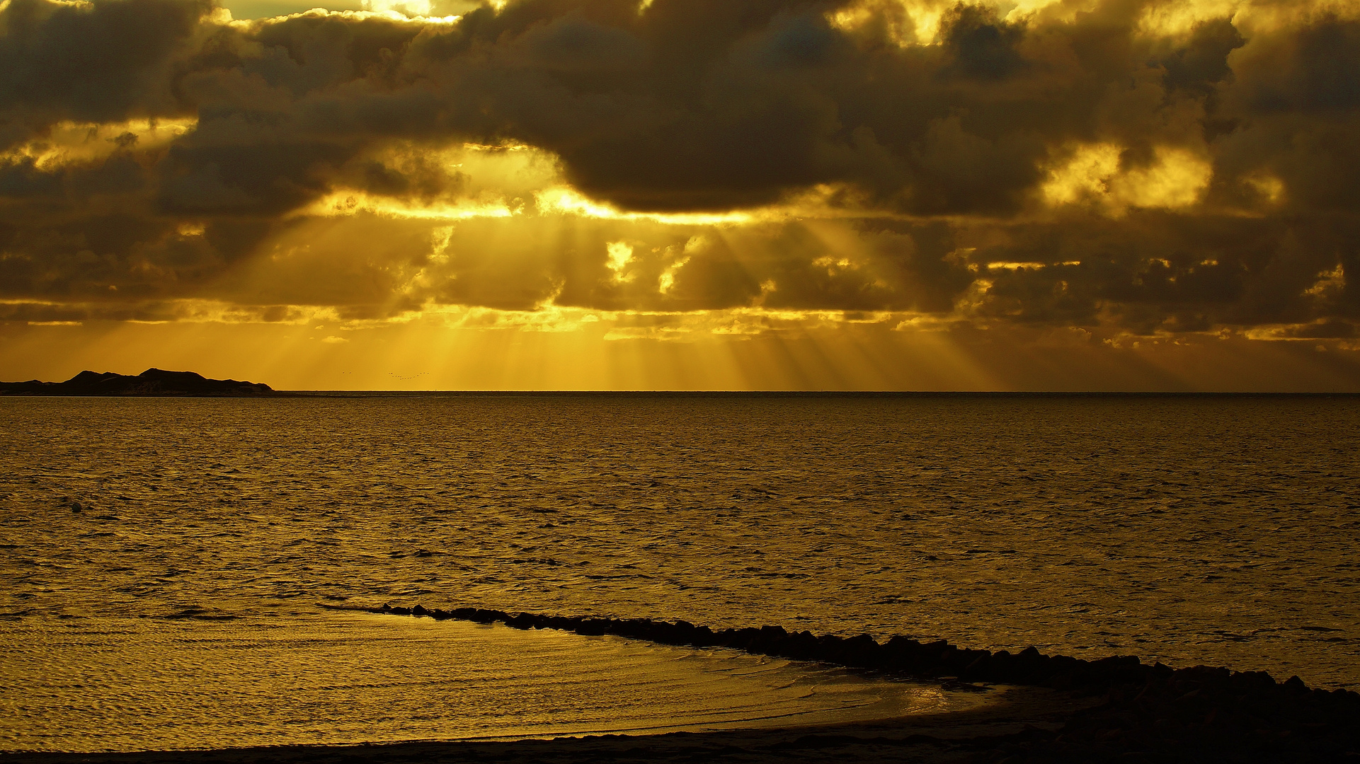 Es wird Nacht auf Föhr