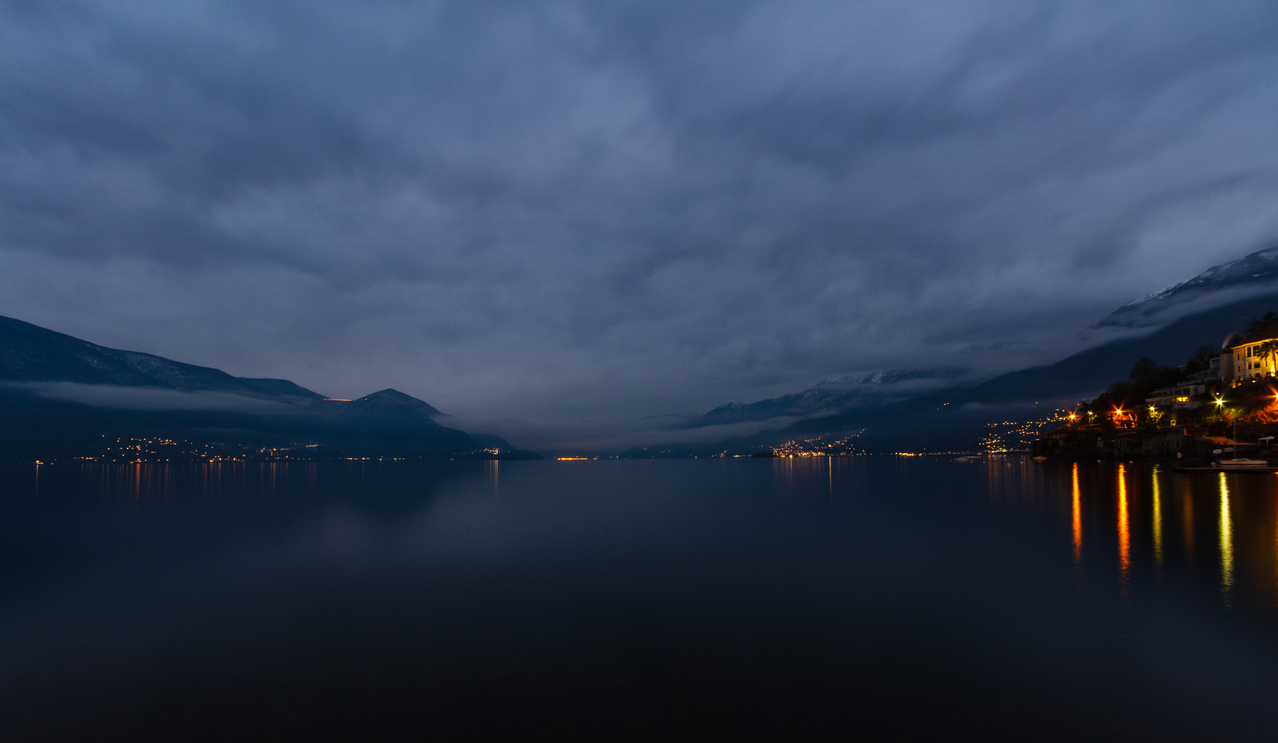 Es wird Nacht im Tessin